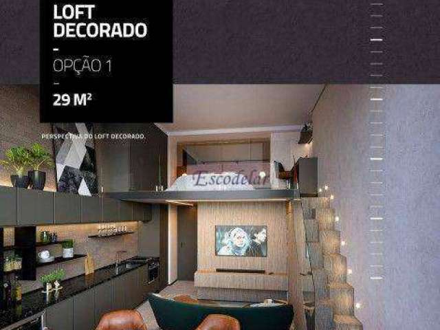 Loft à venda, 27 m² por R$ 762.494,00 - Perdizes - São Paulo/SP