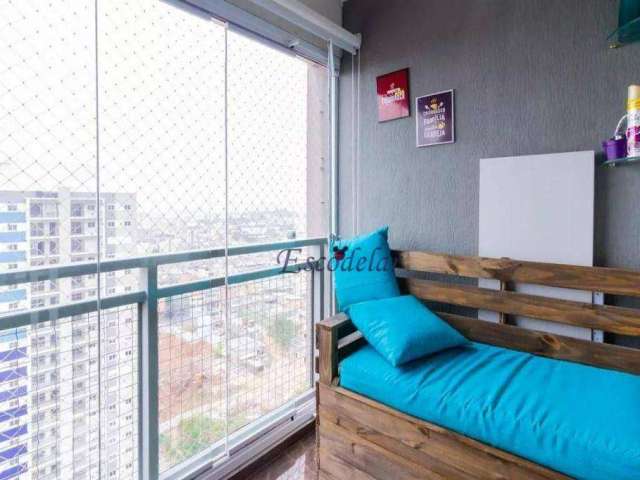 Apartamento com 2 dormitórios à venda, 59 m² por R$ 490.000,00 - Picanco - Guarulhos/SP