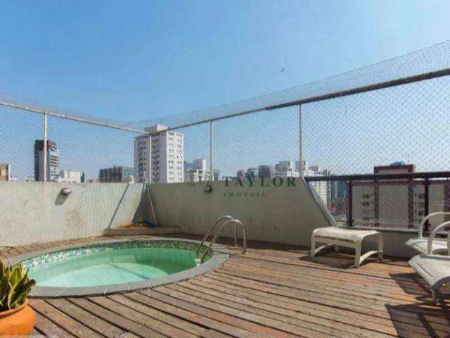 Cobertura com 1 dormitório/Suíte  à venda, 90m² por R$ 1.590.000 - Vila Olímpia - São Paulo/SP