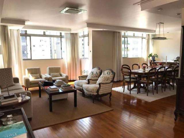 Ensolarado apartamento com 3 dormitórios à venda, 207 m² por R$ 3.300.000 - Jardim América - São Paulo/SP