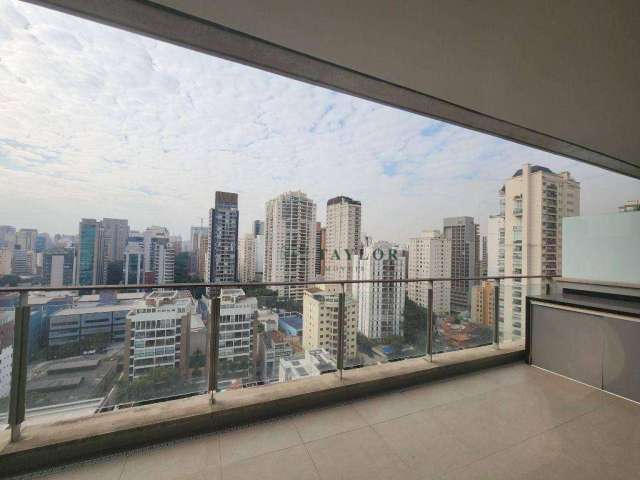 Apartamento moderno com varanda na Vila Nova Conceição