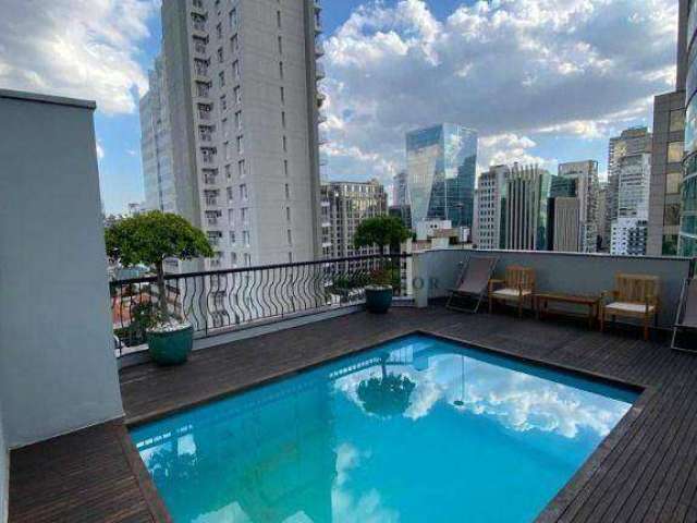 Cobertura com 4 dormitórios à venda, 220 m² por R$ 7.500.000,00 - Itaim Bibi - São Paulo/SP