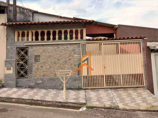 Casa à venda com 3 quartos, sendo 1 síte, edícula com banheiro, garagem para 3 carros no Jardim Universo, Mogi das Cruzes-SP por R$ 390.000,00