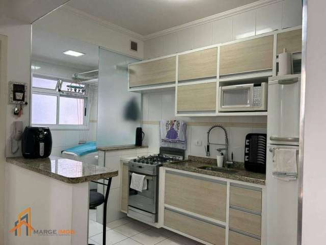 Apartamento com 2 dormitórios à venda, 58 m² por R$ 480.000 - Loteamento Mogilar - Mogi das Cruzes/SP