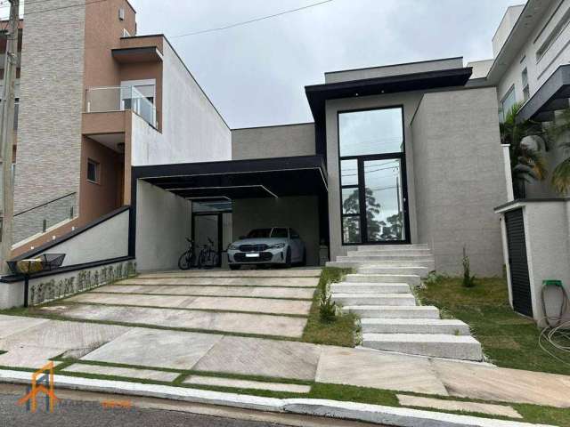 Casa térrea com pé direito duplo, 3 suítes, Piscina, no Condomínio Mosaico da Serra Mogi das Cruzes - SP (porteira fechada) - R$ 2.295.000,00