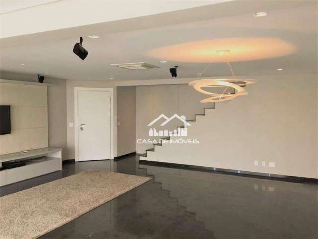 Apartamento duplex de alto padrão com varanda gourmet. 4 suítes. 4 vagas.