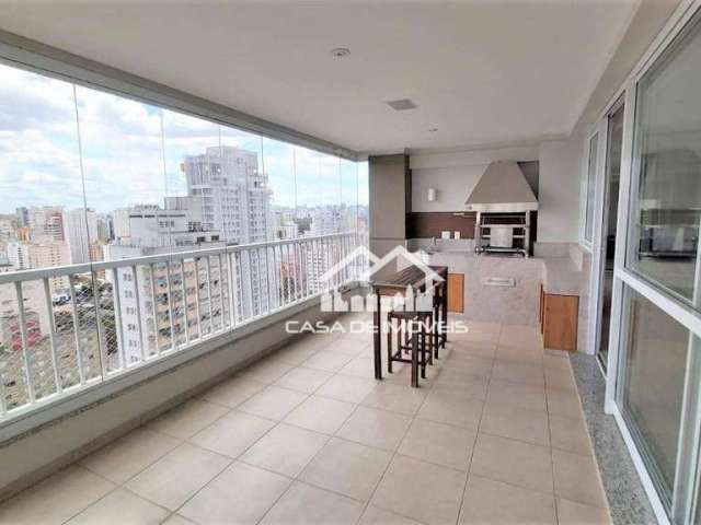 Apartamento em Moema para locação, 181m², 4 dormitórios, 2 suítes