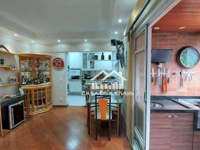 Vende apartamento com 98m², 3 suítes e varanda gourmet em Moema.