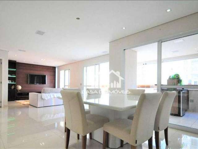 Vende apartamento com 163m², 3 suítes e varada gourmet