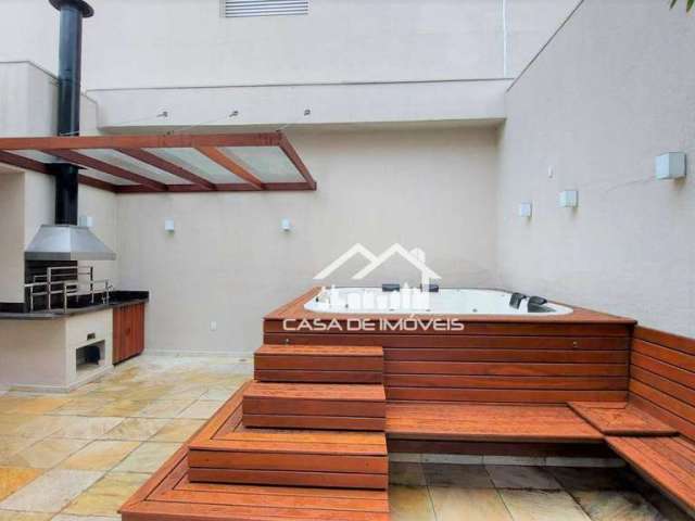 Vende ou aluga cobertura duplex com pé direito duplo, espaço gourmet com solarium e jacuzzi no Panamby.