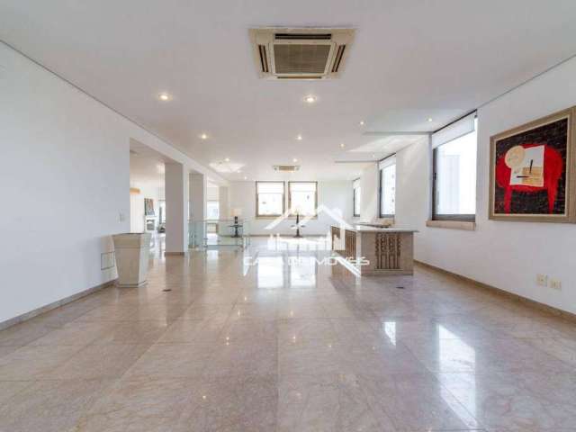 Vende cobertura duplex de 404m² em Moema.