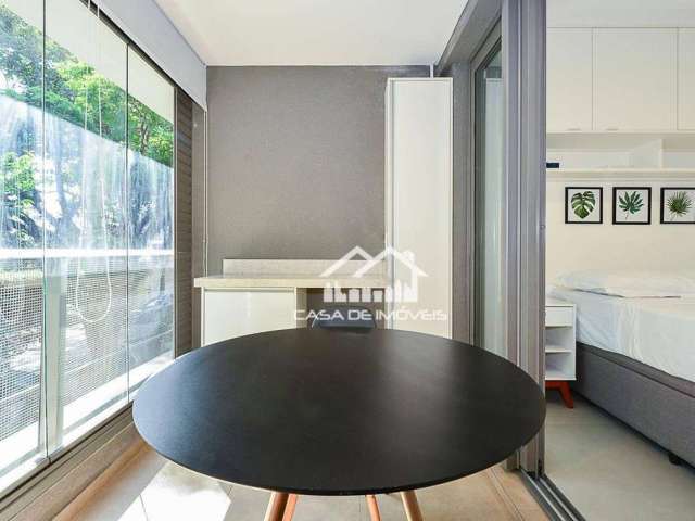 Vende studio mobiliado, super moderno, na Vila Madalena.