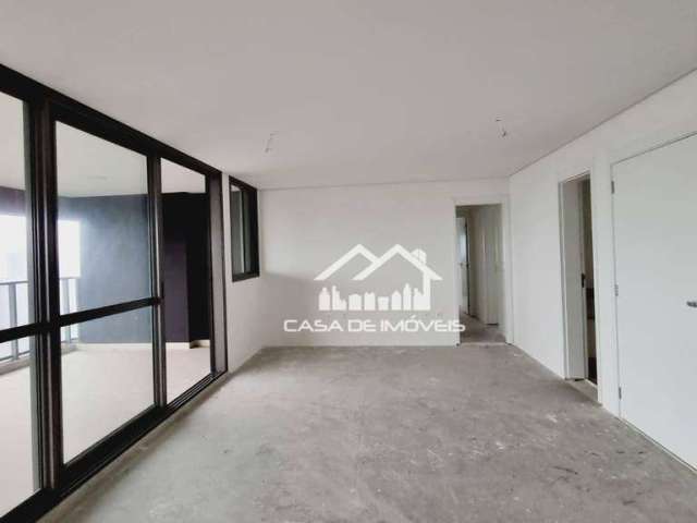 Vende apartamento novo no Sofi Campo Belo com 143m², contrapiso, lazer completo.