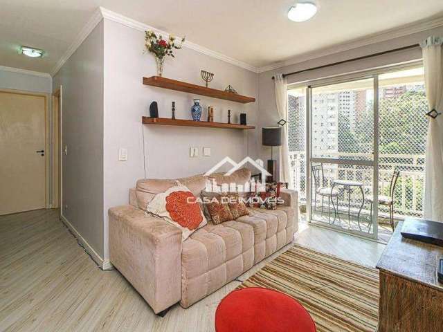 Vende apartamento com 62m², 2 dormitórios, 1 vaga e lazer completo na Vila Andrade.