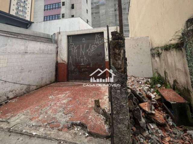 Vende terreno com 130m², excelente localização em Moema.