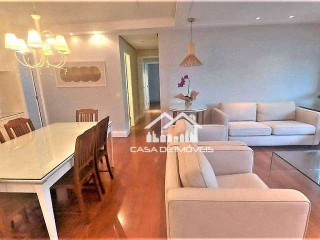 Aluga apartamento semi mobiliado com 3  suítes, 2 vagas e lazer, na Vila Andrade.