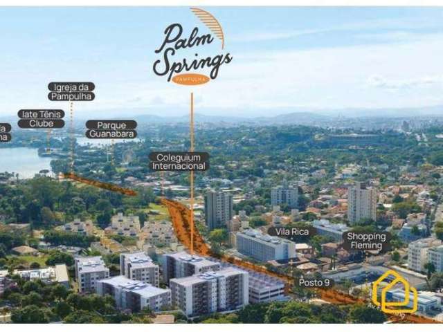 Apartamento com 3 quartos à venda na Avenida Fleming, 1001, Ouro Preto, Belo Horizonte por R$ 697.076