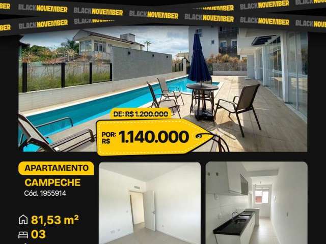 Apartamento de 3 dormitórios à venda no Campeche