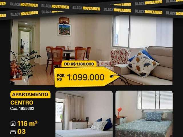 Apartamento de 3 dormitórios à venda no Centro