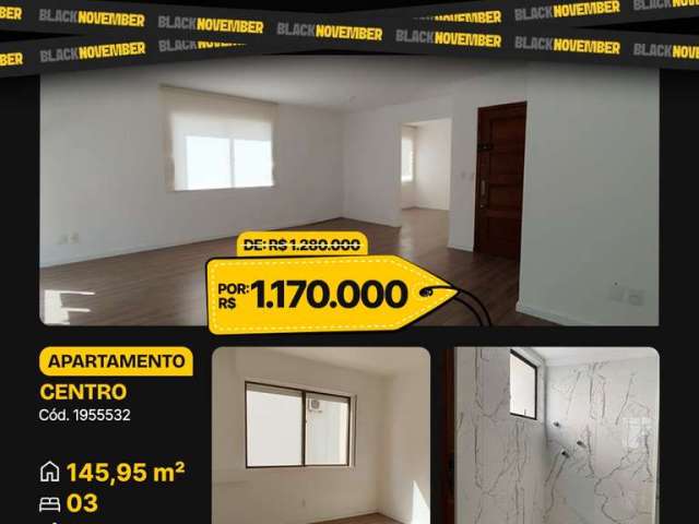 Apartamento de 3 dormitórios à venda no Centro