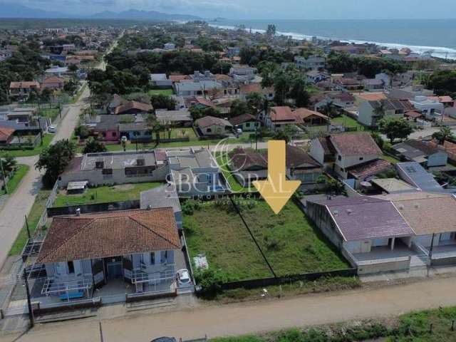 Terreno murado na Barra do Saí em Itapoá SC, á 300 metros da praia