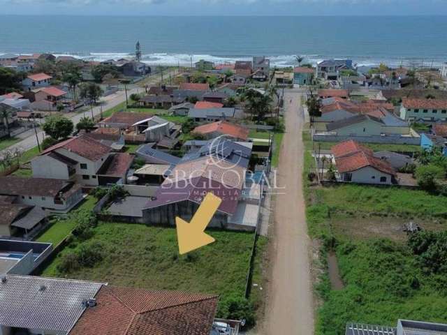 02 terrenos juntos com uma área total de 720m² na Barra do Saí em Itapoá/SC