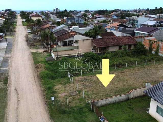 Terreno na Barra do Saí com 360m² pronto para construir