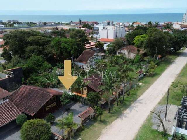 Dupla oportunidade! terrenos juntos com construção no balneário rainha do mar