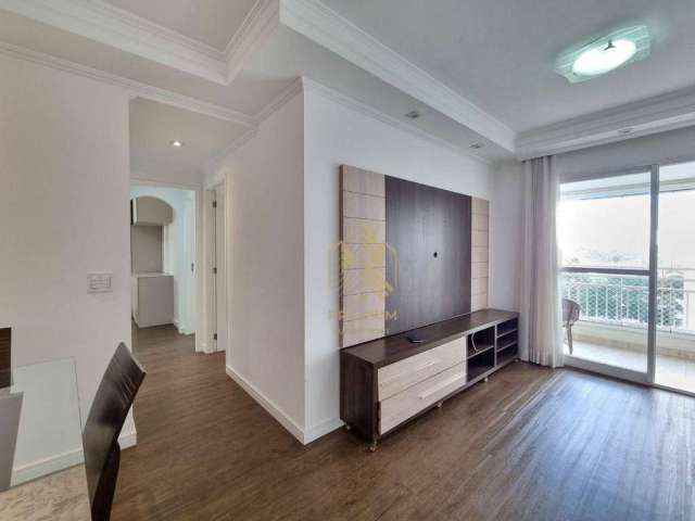 Apartamento com 3 dormitórios para alugar, 74 m² por R$ 5.529,00 - Tatuapé - São Paulo/SP