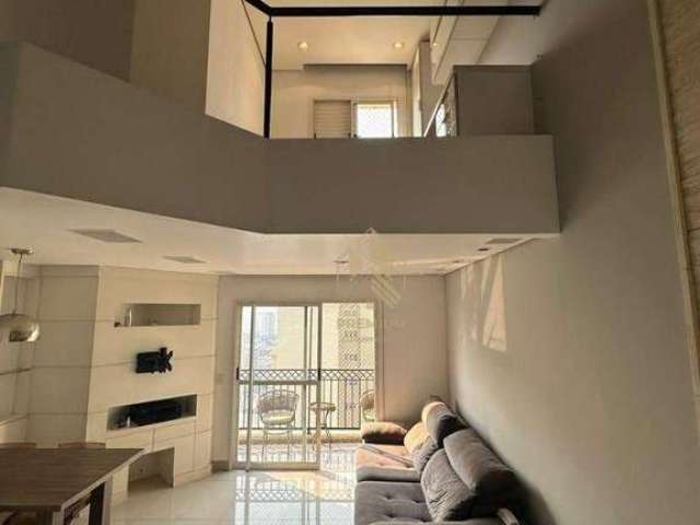 Apartamento com 2 dormitórios para alugar, 70 m² por R$ 5.000/mês - Tatuapé - São Paulo/SP