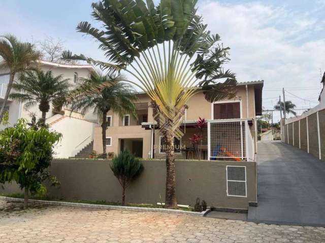 Casa com 5 dormitórios, 196 m² - venda por R$ 2.500.000 ou aluguel por R$ 10.000/mês - Vila Santista - Atibaia/SP