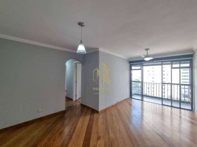 Apartamento com 3 dormitórios para alugar, 74 m² por R$ 4.600,00/mês - Tatuapé - São Paulo/SP