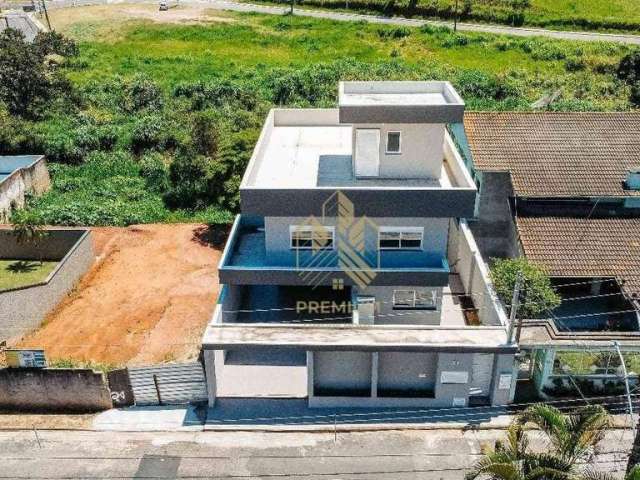 Linda casa de alto padrao com 3 suites, para venda, em bairro nobre de Atibaia.