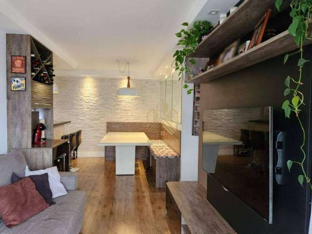 Apartamento com 2 dormitórios à venda, 70 m² por R$ 660.000,00 - Chácara Seis de Outubro - São Paulo/SP