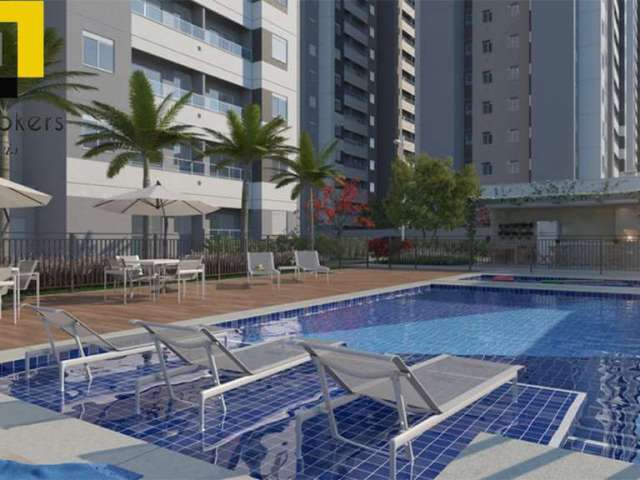 Apartamento mobiliado de 47 m² com 2 dormitórios no condomínio residencial toscana , no bairro ponte são joão, jundiaí - sp