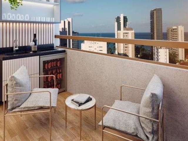 Apartamento na planta 61metros, com 2 quartos em Candeias PRISCILA 8199548.3101