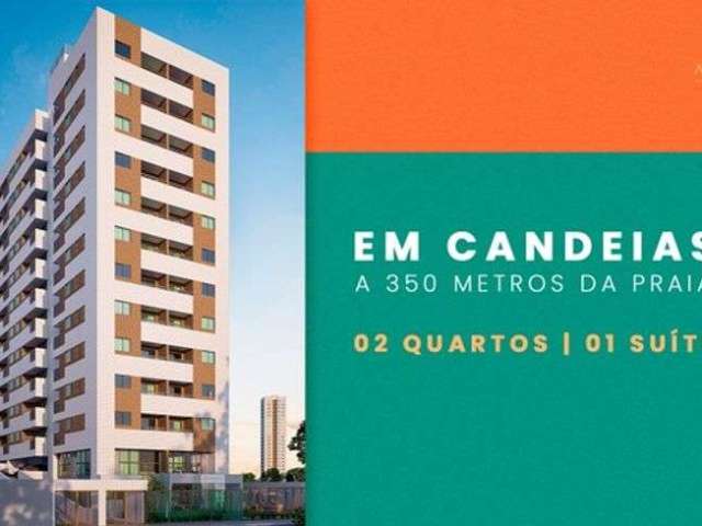 MD-APROVEITE AS CONDIÇÕES DE SALÃO IMOBILIÁRIO/Aurora Ville-Candeias, Apt 2 qtos c/ varanda gourmet