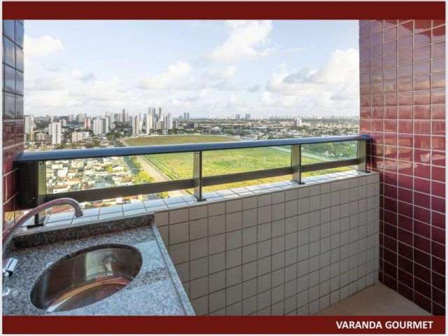 Ronaldo. Apartamento novo pronto para morar 3 quartos, suíte e varanda no Prado - Recife.