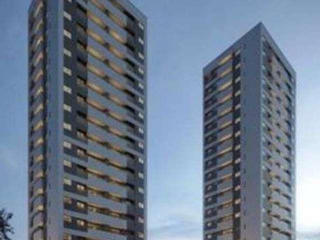 Attio - Exclusivo Moura Dubeux com 56 m² Várzea com 2 quartos