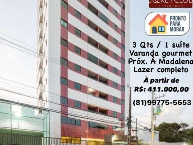 Apartamento 3 quartos com suíte e varanda, entregue em NOV/23, pronto para morar