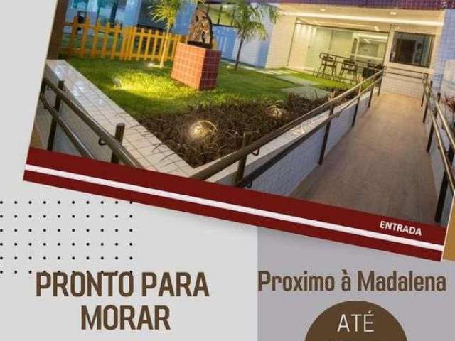 Imóvel para venda tem 61 metros quadrados com 3 quartos, suíte e varanda próximo a Madalena - Recife