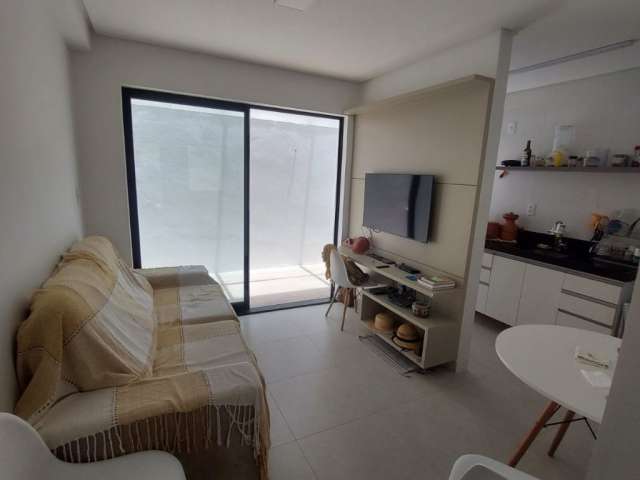 Apartamento de 1 quarto (suíte), a 60 metros da praia do Bessa