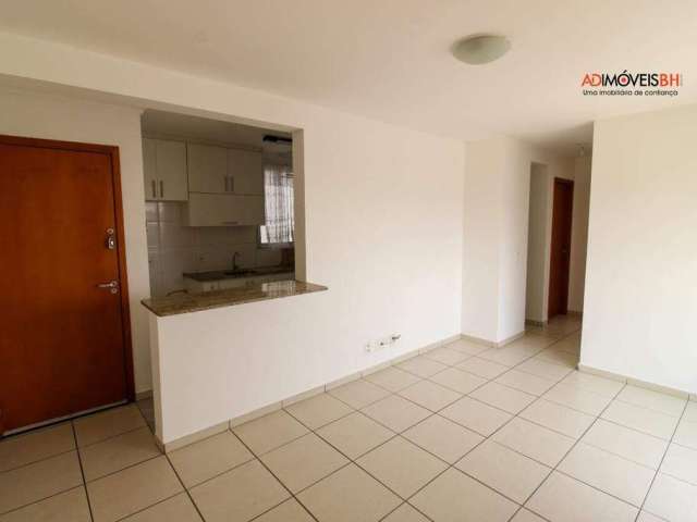 Apartamento para aluguel, 2 quartos, 1 suíte, 1 vaga, Castelo - Belo Horizonte/MG