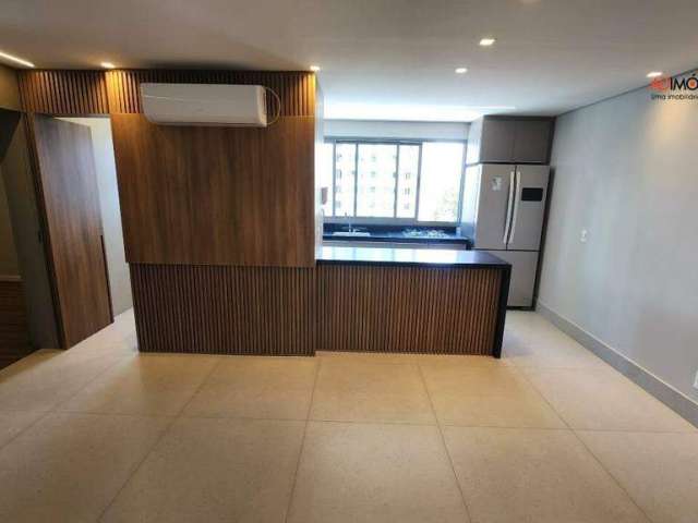 Apartamento com área de 64m², 02 quartos, 01 suíte, 02 vagas de garagem, no Funcionários. Prédio com lazer completo.