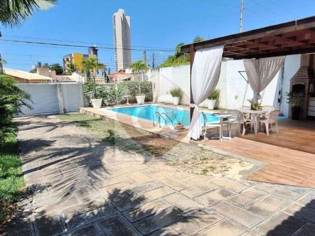 LINDA CASA EM CAPIM MACIO -Casa com 3 dormitórios e 3 suítes, à venda, 510m² terreno - por R$ 710.000,00 - Capim Macio - Natal/RN