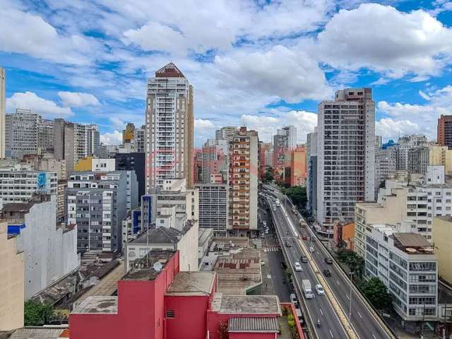 Apartamento mobiliado na Rua Amaral Gurgel-Vila Buarque-SP