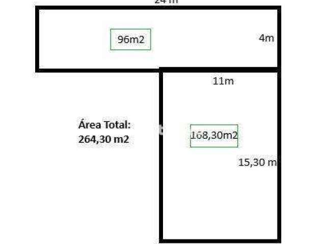 Terreno à venda, 264 m² por R$ 620.000,00 - Centro - Teresina/PI