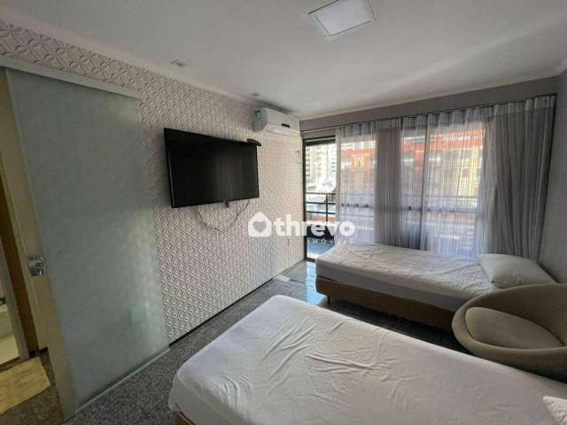 Flat com 2 dormitórios à venda, 51 m² por R$ 462.000,00 - Meireles - Fortaleza/CE