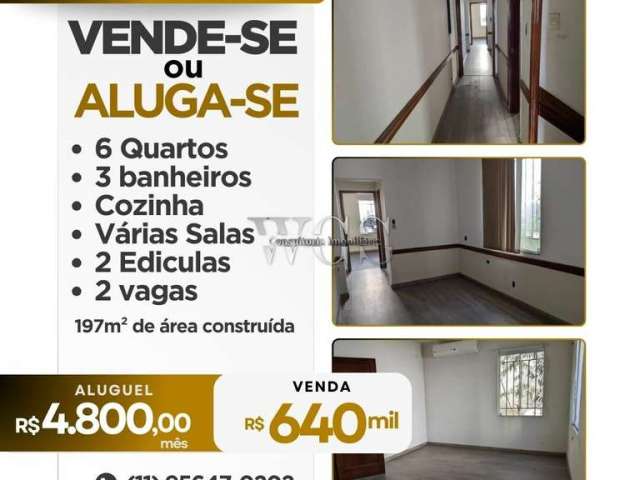 Oportunidade Imperdível: Casa Sobrado Comercial no Centro de Santo Andr