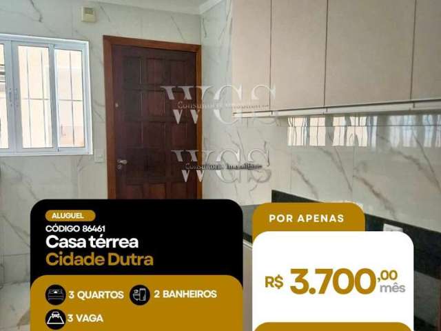 Casa para Locação na Cidade Dutra